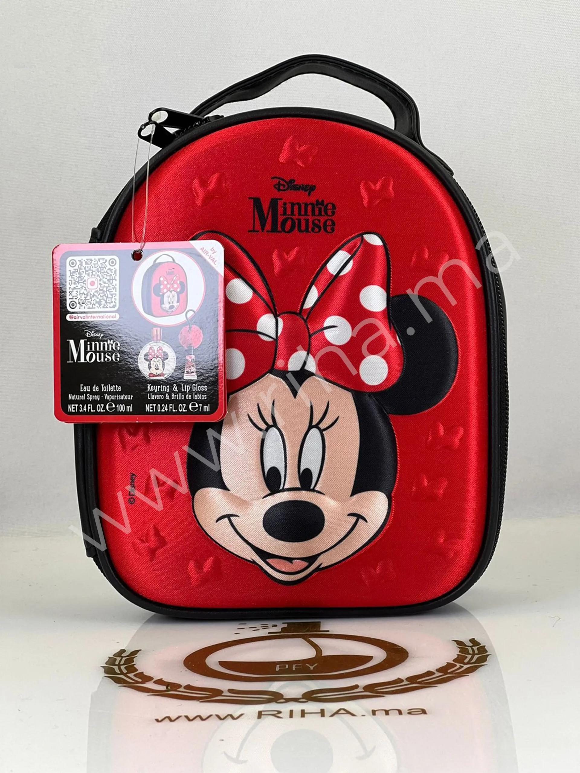 Minnie Mouse eau de Toilette 100ml llavero & brillo de labios prix maroc