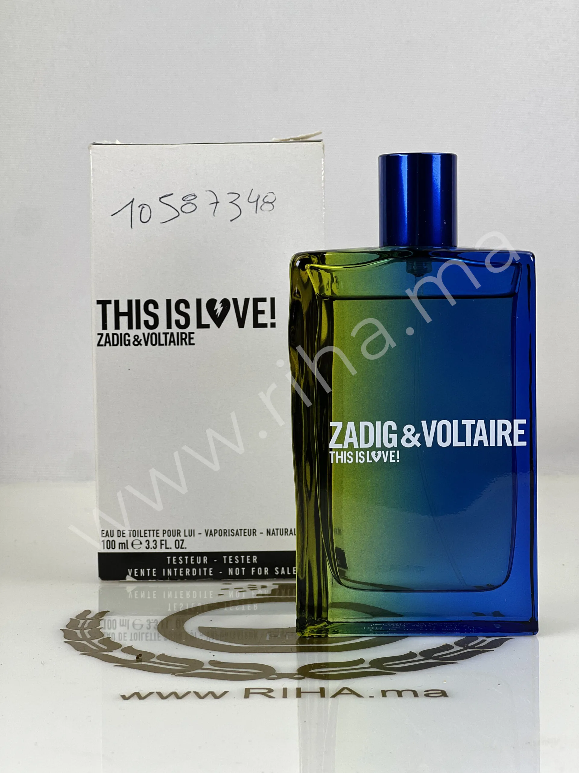 Tester Zadig&Voltaire This Is Love for Him prix maroc