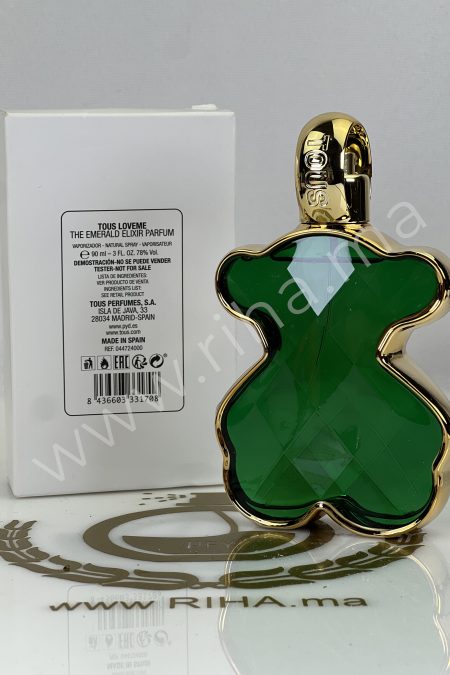 Tester Tous loveme The Emerald Elixir pour femme prix maroc