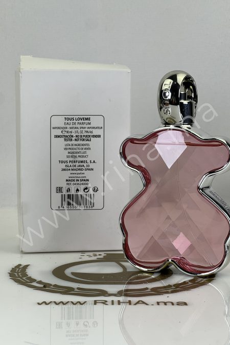Tester Tous loveme eau de parfum pour femme PRIX MAROC