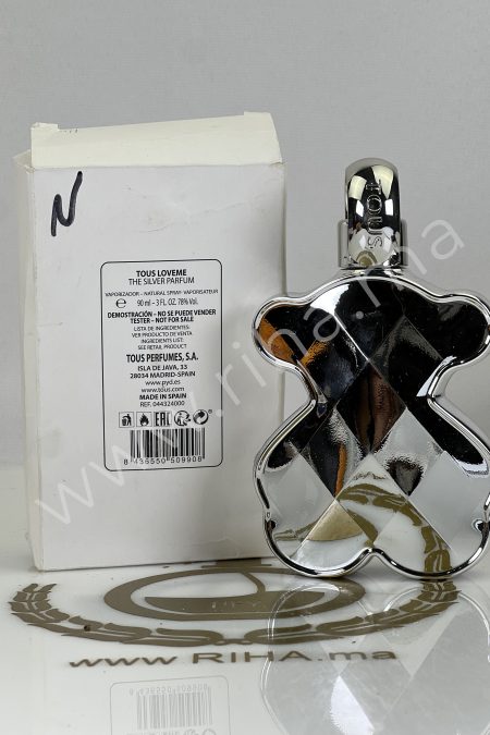 Tester Tous loveme The Silver pour femme prix maroc