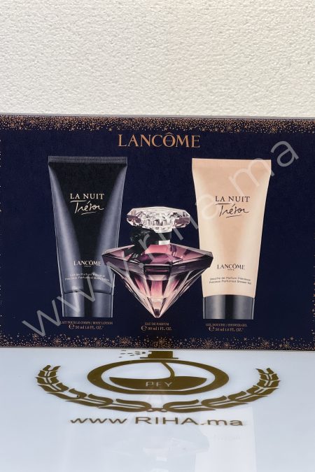 Coffret cadeaux Lancôme La Nuit Trésor prix maroc