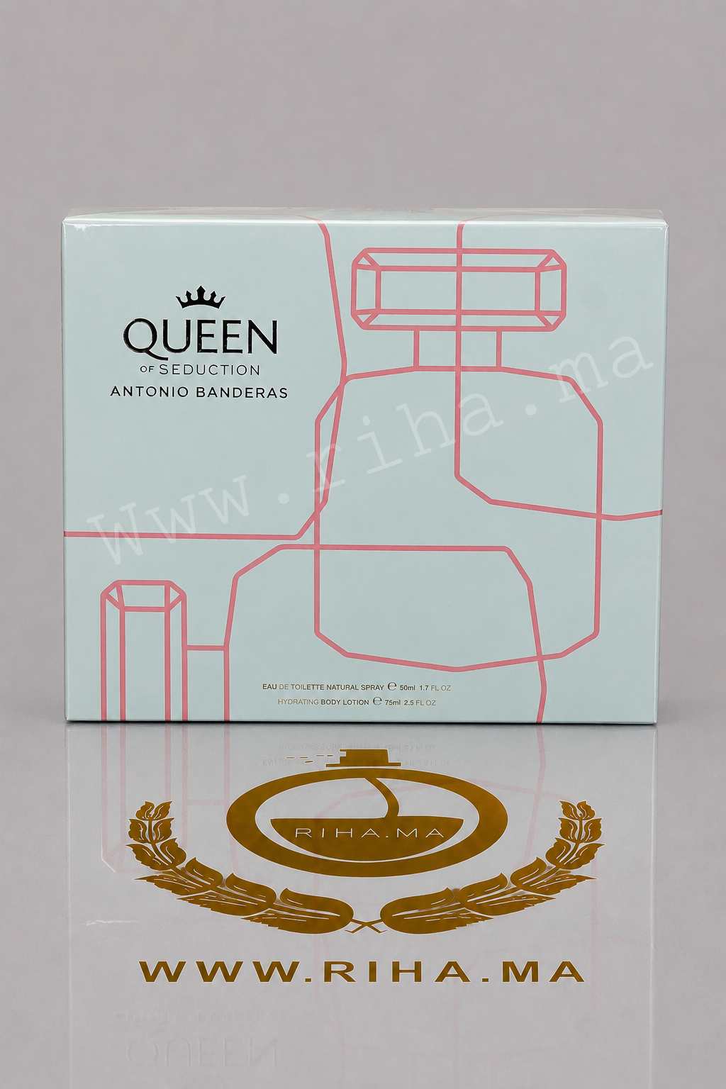 Antonio Banderas Coffret Queen of Seduction 50ML PRIX MAROC Antonio Banderas Coffret Queen of Seduction 50ML PRIX MAROC