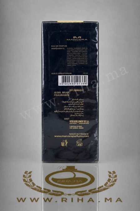 Gold Prestigium Mancera prix maroc