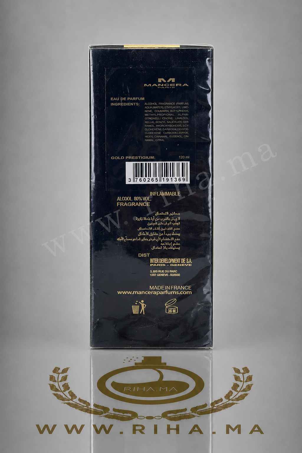 Gold Prestigium Mancera prix maroc Gold Prestigium Mancera prix maroc