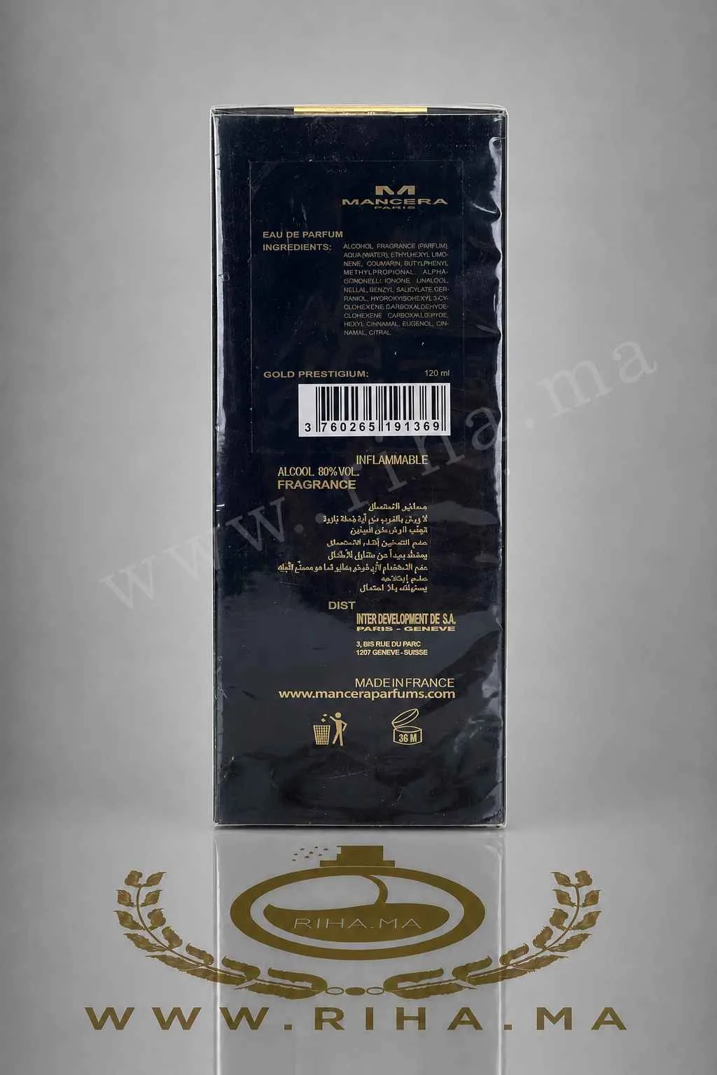 Gold Prestigium Mancera prix maroc