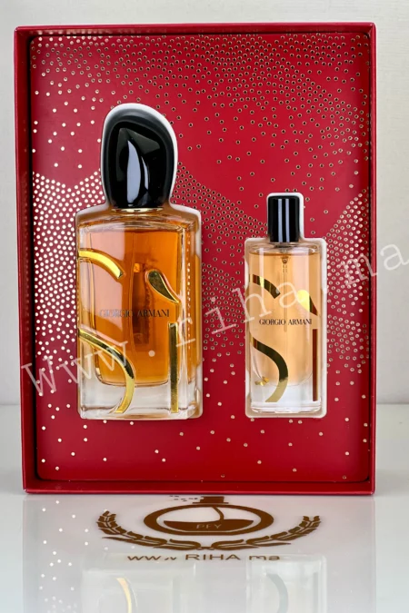 Coffret Giorgio Armani Sì Intense PRIX MAROC