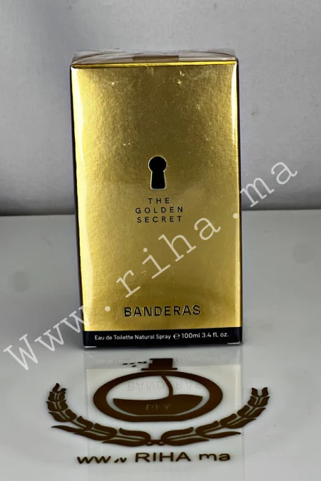 The Golden Secret Antonio Banderas pour homme.