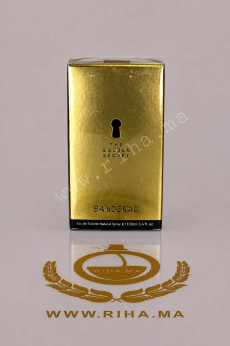 The Golden Secret Antonio Banderas pour homme.