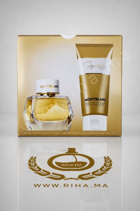 Coffret Signature Absolue Montblanc 50ml prix maroc
