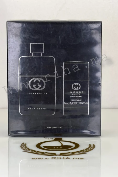 COFFRET GUCCI GUILTY TRAVEL RETAIL EXCLUSIVE EAU DE TOILETTE