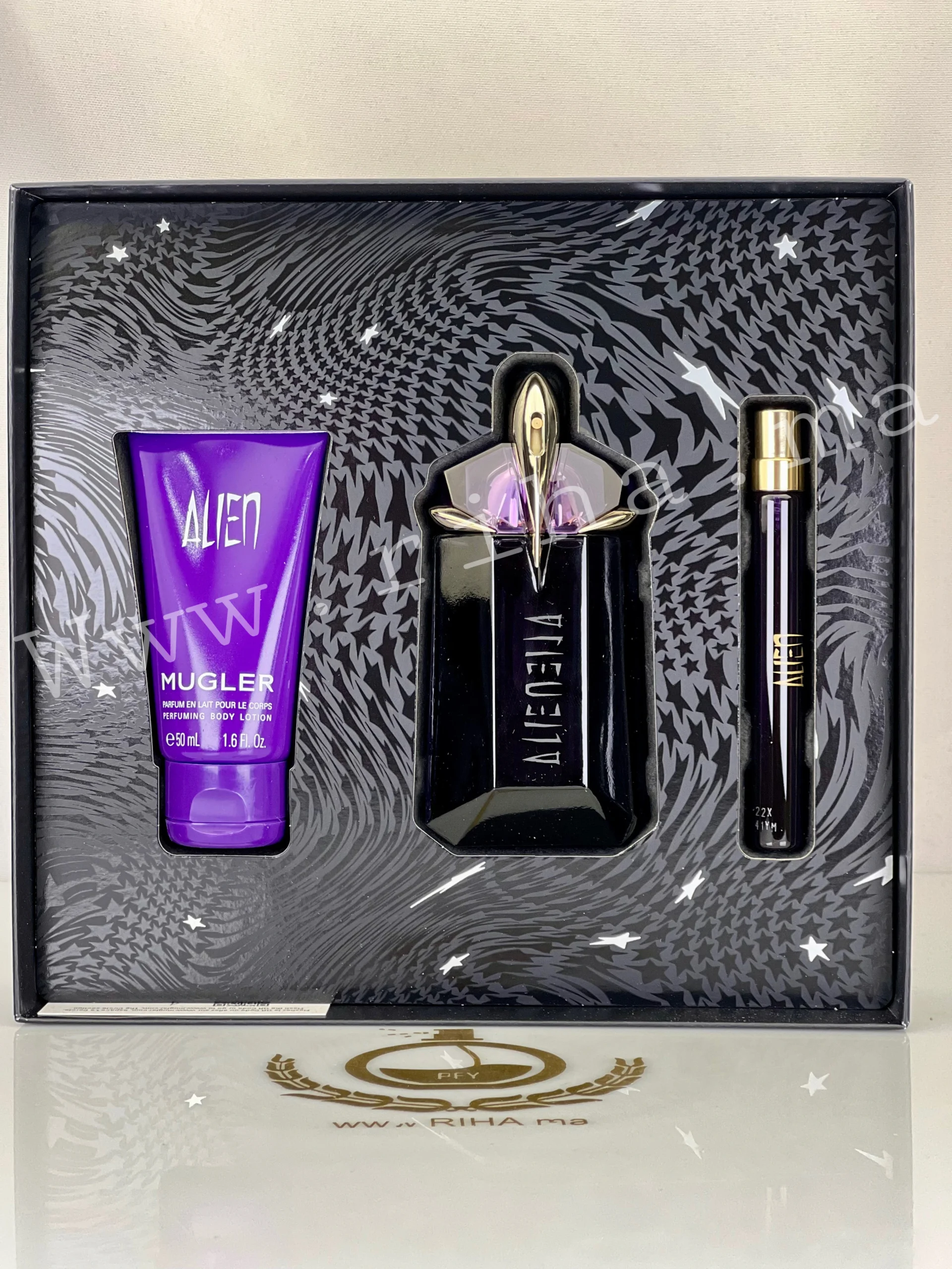 Coffret Cadeau Alien Mugler Eau de Parfum prix maroc (3) Coffret Cadeau Alien Mugler Eau de Parfum prix maroc