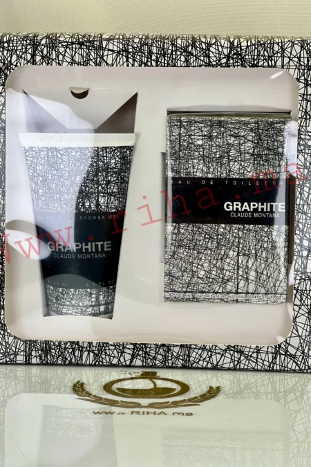 Coffret Graphite Montana Eau de Toilette Pour Homme