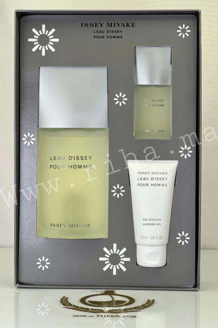 Coffret Issey Miyake L'Eau d'Issey pour Homme Eau de toilette prix maroc