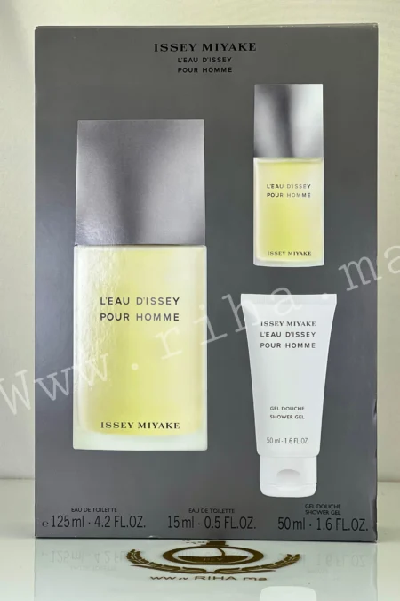 Coffret Issey Miyake L'Eau d'Issey pour Homme Eau de toilette prix maroc