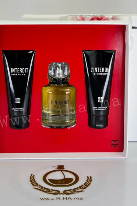 Coffret L'Interdit Eau de Parfum Givenchy Pour Femme 80 ML