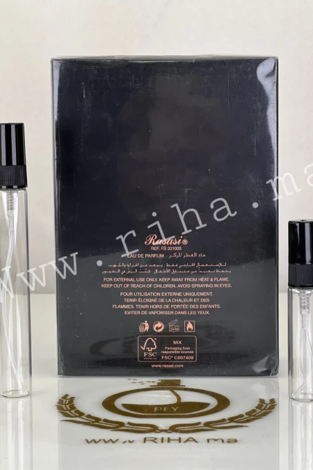 Hawas Black Rasasi Pour Homme Eau De Parfum prix maroc