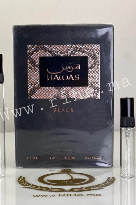 Hawas Black Rasasi Pour Homme Eau De Parfum prix maroc