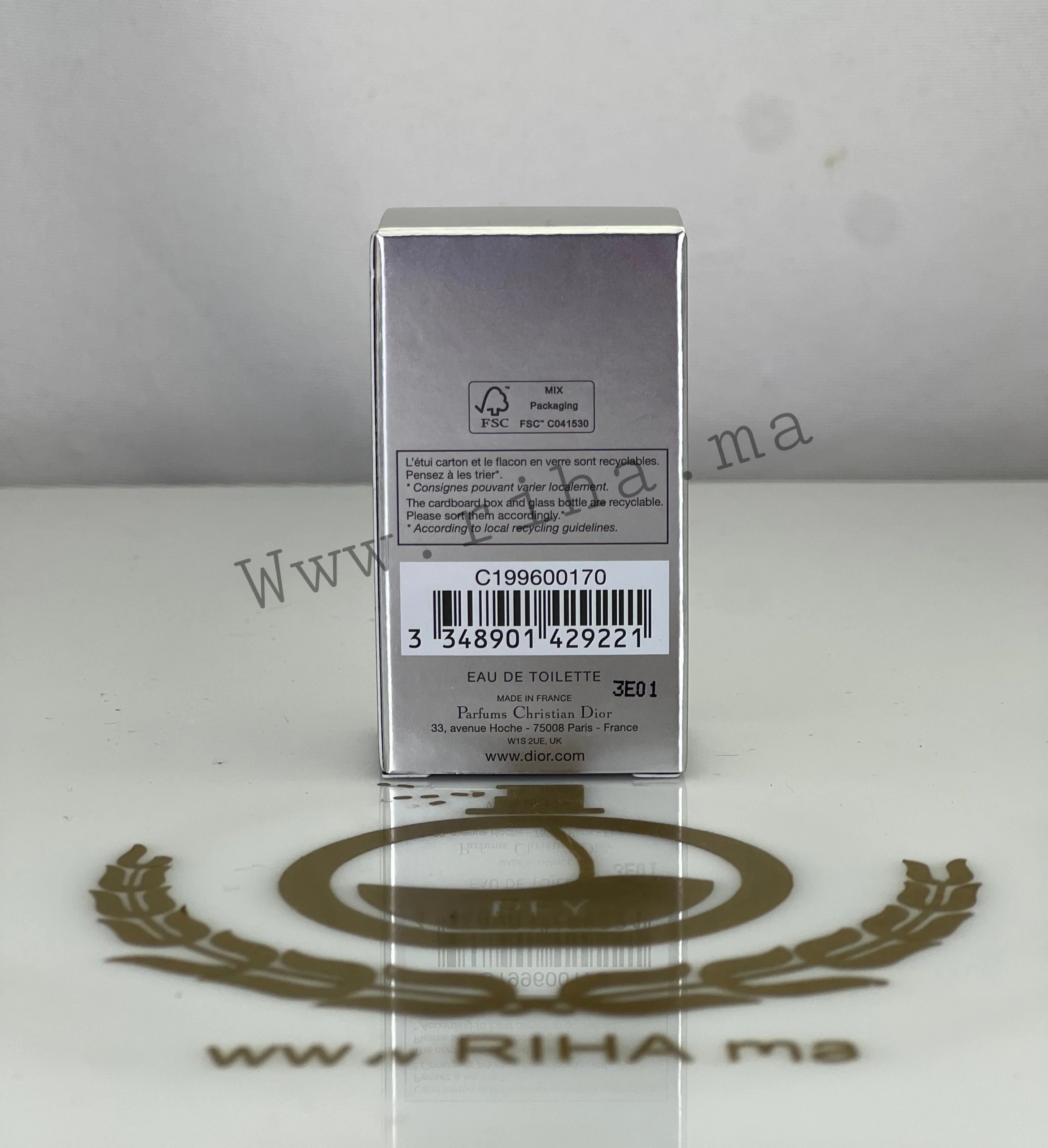 Miniature Dior Homme Eau de Toilette 10ML prix maroc (2) Miniature Dior Homme Eau de Toilette 10ML prix maroc