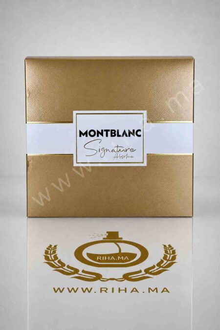 Coffret Signature Absolue Montblanc 50ml prix maroc