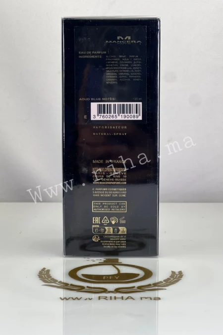 Aoud Blue Notes Mancera pour homme et femme 120ml prix maroc