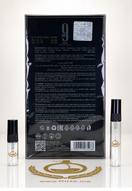 Décantage 9PM Rebel Afnan Eau de Parfum Décantage 9PM Rebel Afnan Eau de Parfum