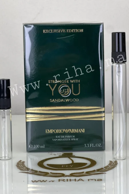 Decantage Stronger With You Sandalwood Giorgio Armani Eau De Parfum prix maroc