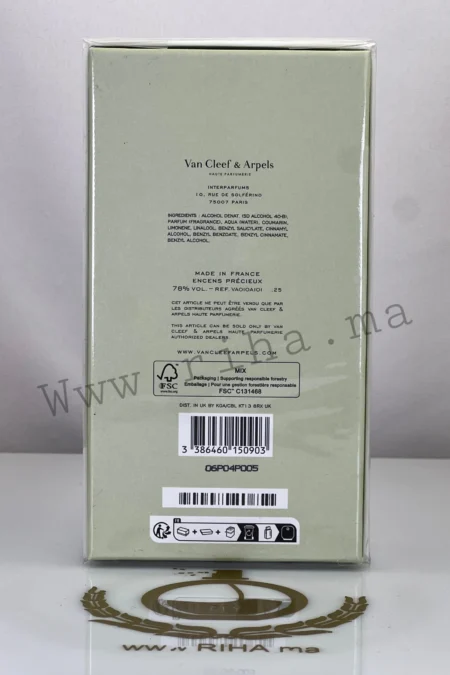 Encens Precieux Van Cleef & Arpels pour homme et femme prix maroc