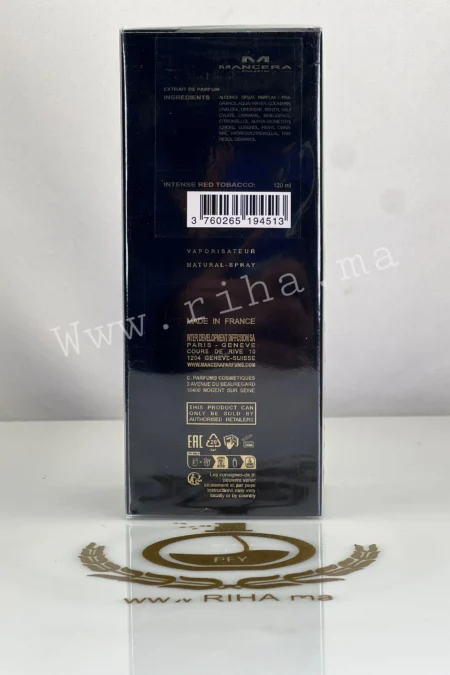 Red Tobacco Intense Mancera pour homme et femme 120ml prix maroc