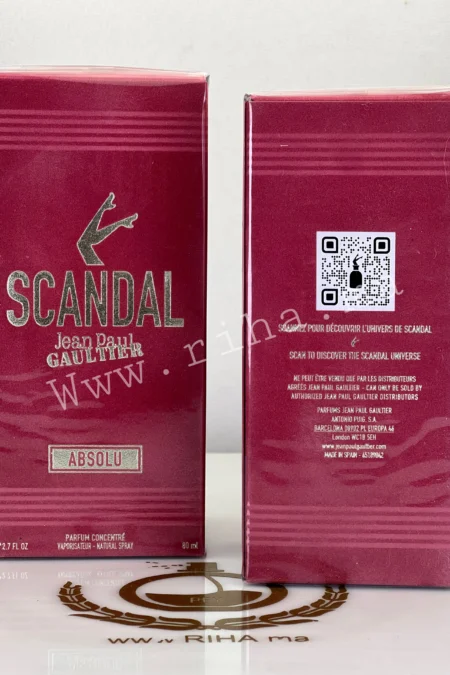 Scandal Absolu Jean Paul Gaultier Pour Femme prix maroc
