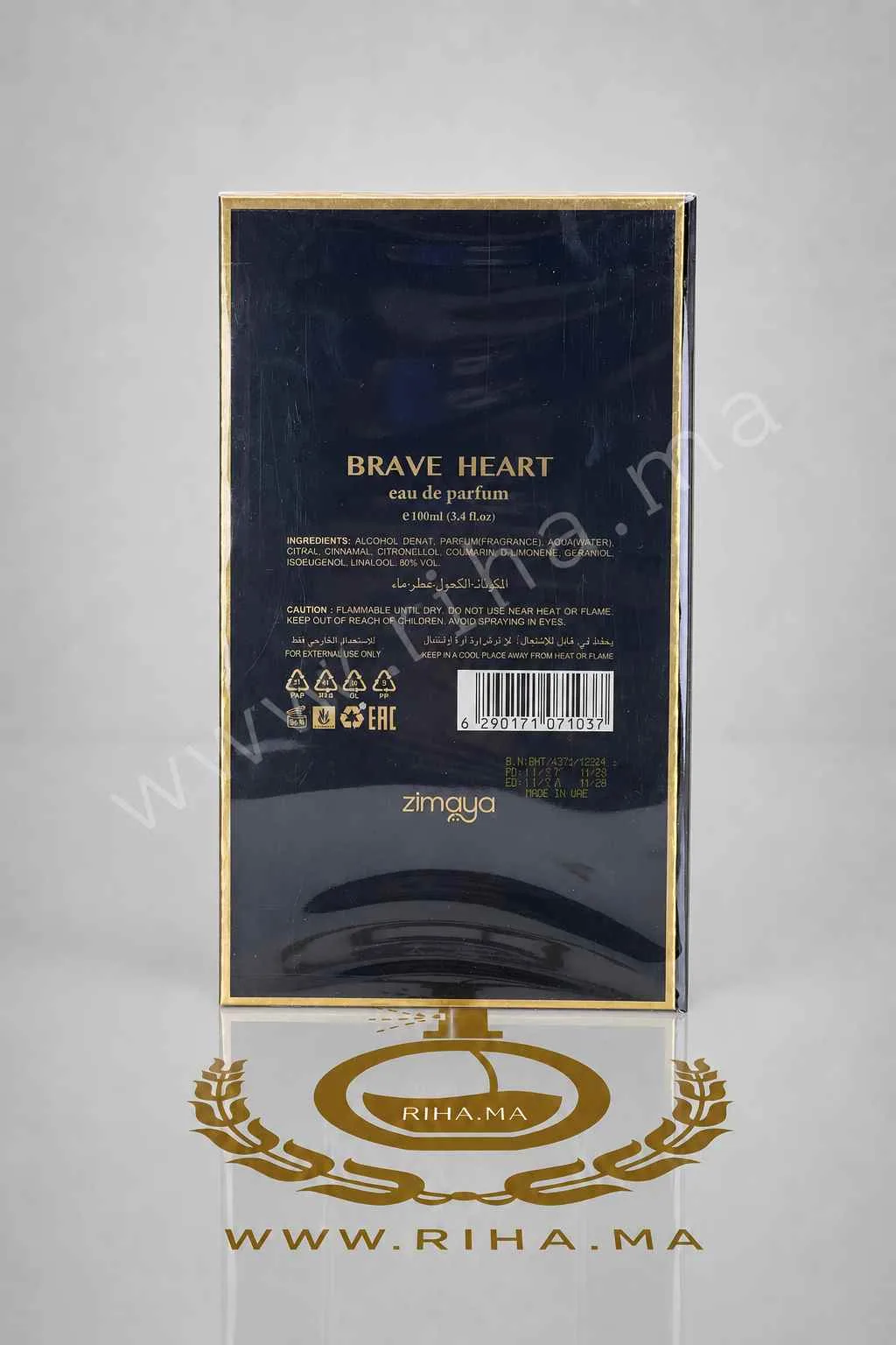 Evolution Zimaya Eau de Parfum Pour Homme prix maroc