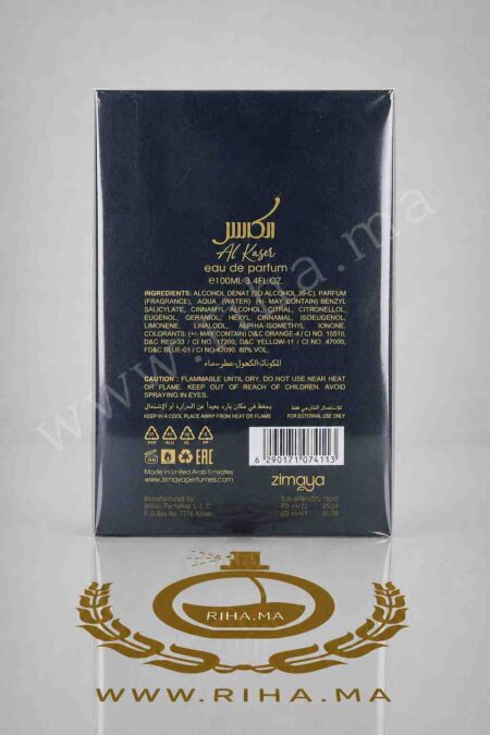 Al Kaser Zimaya pour homme - Clone dubai meydan parfum prix maroc