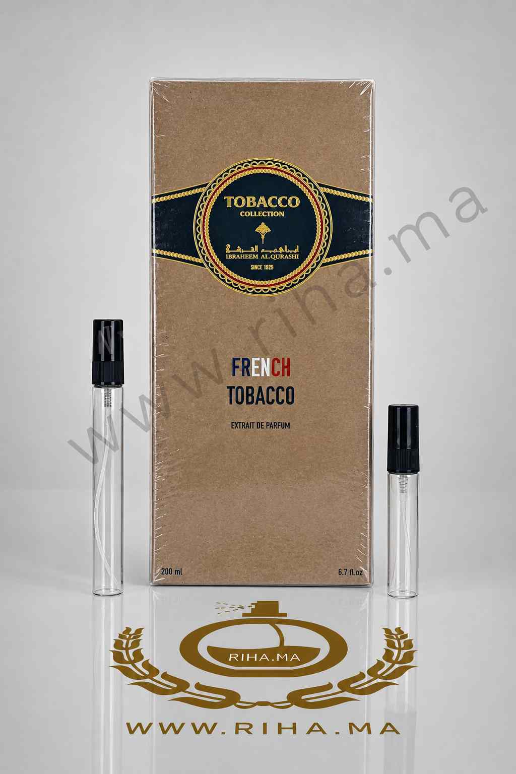 Decantage French Tobacco Ibraheem AlQurashi Eau de Parfum prix maroc Decantage French Tobacco Ibraheem AlQurashi Eau de Parfum prix maroc