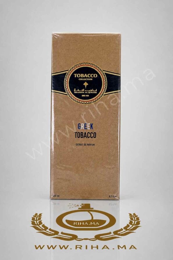 Greek Tobacco Ibraheem AlQurashi Eau De Parfum 200ml -