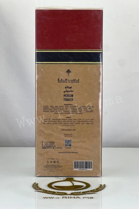 Mexican Tobacco Ibraheem AlQurashi Eau de Parfum 100ML PRIX MAROC
