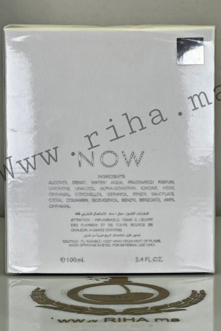 Now White RAVE Eau de Parfum 100Ml PRIX MAROC
