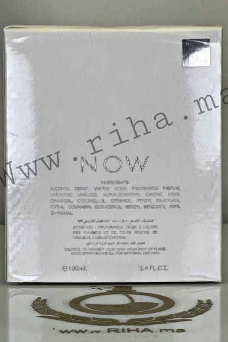 Now White RAVE Eau de Parfum 100Ml PRIX MAROC