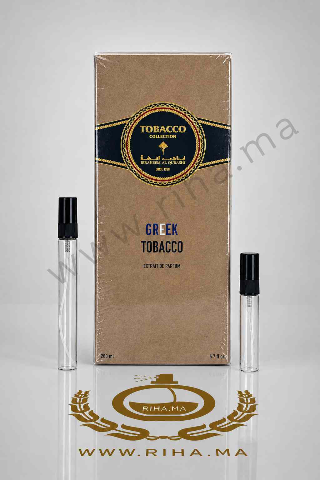 Decantage Greek Tobacco Ibraheem AlQurashi Eau de Parfum prix maroc Decantage Greek Tobacco Ibraheem AlQurashi Eau de Parfum prix maroc