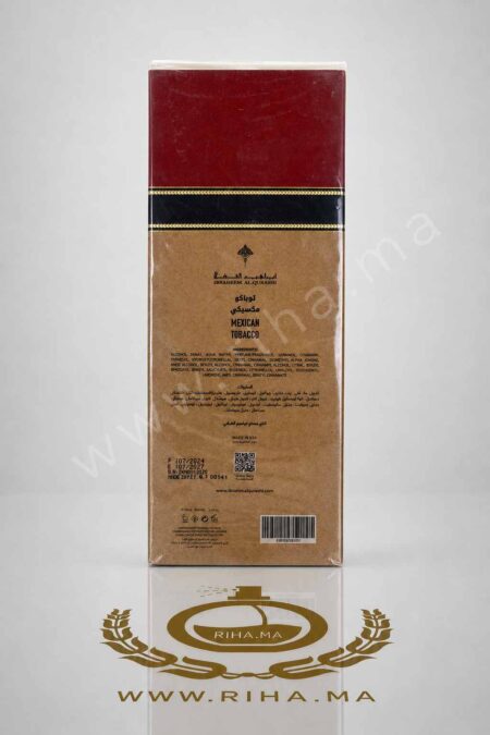 Mexican Tobacco Ibraheem AlQurashi Eau de Parfum 100ML PRIX MAROC