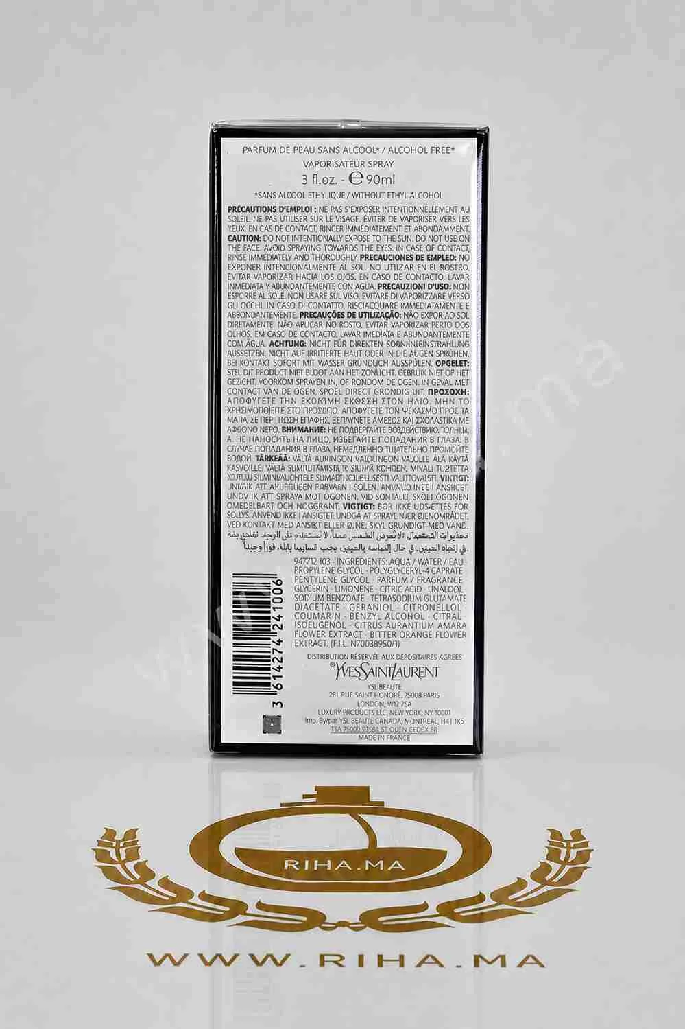 Libre L’Eau Nue Yves Saint Laurent Parfum de Peau pour femme 90ml Libre L’Eau Nue Yves Saint Laurent Parfum de Peau pour femme 90ml