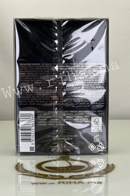 Black Opium Le Parfum Yves Saint Laurent pour femme 90ml prix maroc