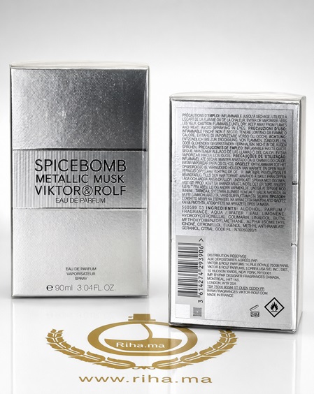 Spicebomb Metallic Musk Viktor&Rolf Pour Homme 90ML / 50ML