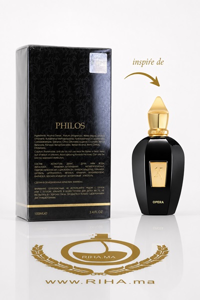 Philos Opus Noir Maison Alhambra - inspiré de Xerjoff Opera