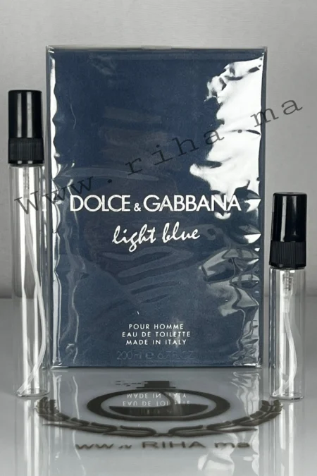Decantage Dolce&Gabbana Light Blue Pour homme eau de toilet prix maroc