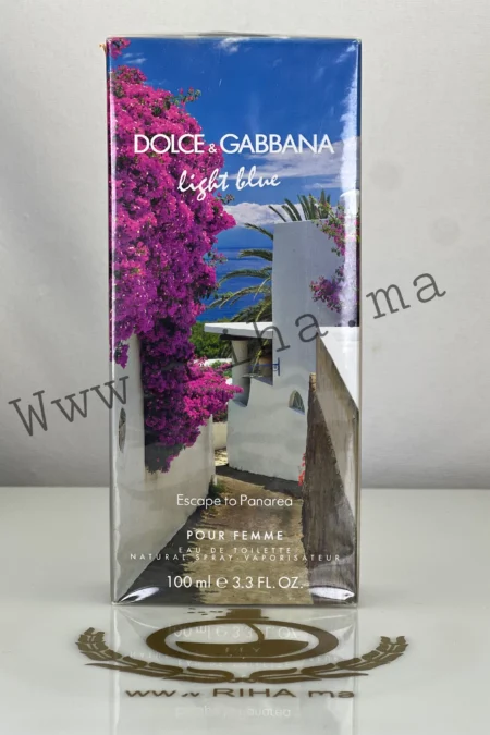 Light Blue Escape to Panarea Dolce&Gabbana Eau De Toilete pour femme 100ml prix maroc