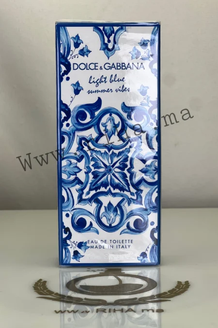 Light Blue Summer Vibes Dolce&Gabbana Eau de Toilette pour femme 100ml prix maroc