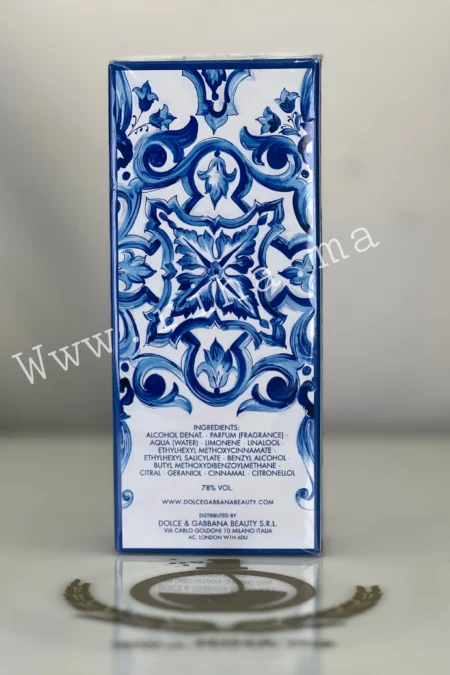 Light Blue Summer Vibes Dolce&Gabbana Eau de Toilette pour femme 100ml prix maroc