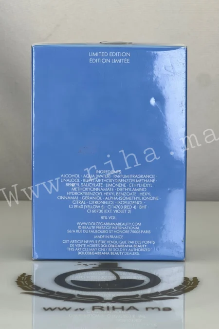 Light Blue Sun Pour Homme Dolce&Gabbana pour homme 75ml prix maroc