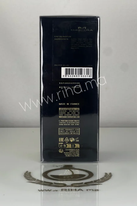 Silver Blue Mancera pour homme et femme Eau de Parfum 120ML prix maroc