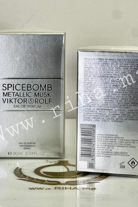 Spicebomb Metallic Musk Viktor&Rolf Pour Homme 90ML 50ML prix maroc